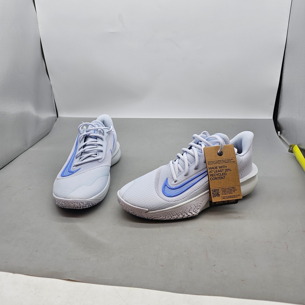 Nike‎ Precision 7 Basketball Shoes Light Blue White FN4322-004 Mens 7.5